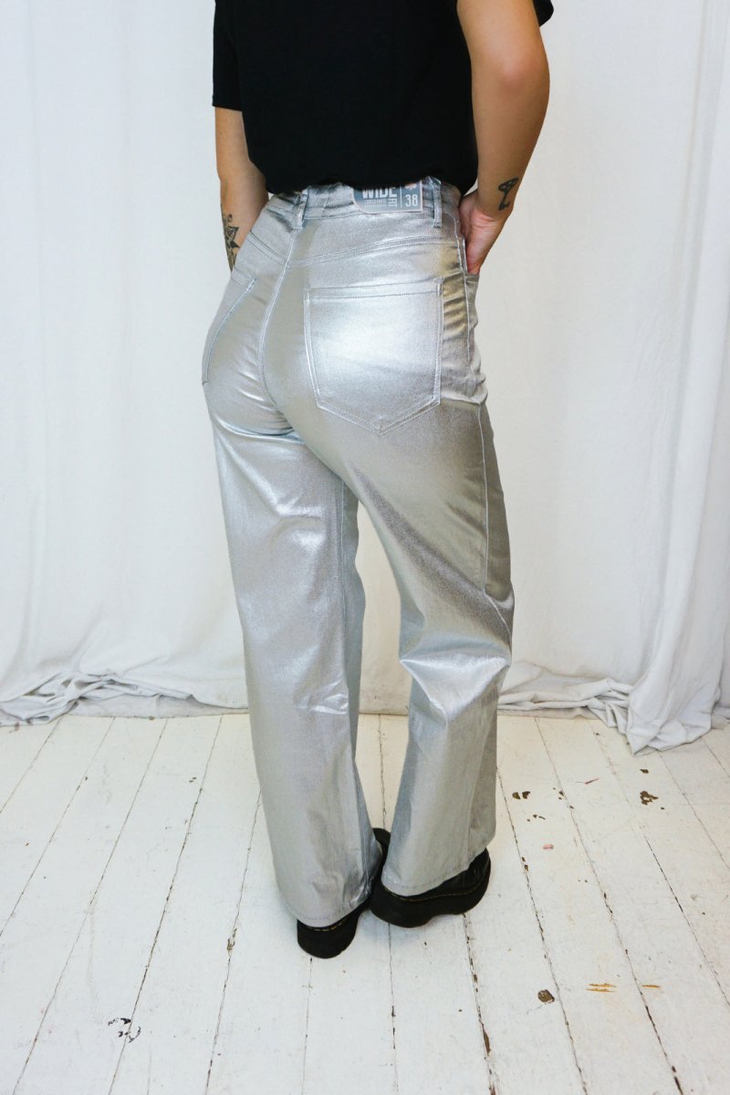 Silver Trousers - Trousers - HOB