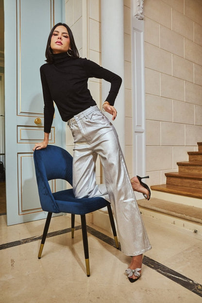 Silver Trousers - Trousers - HOB