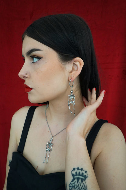 Skeleton Earrings