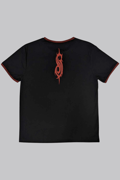 Slipknot Logo Ringer Shirt - Bandshirts - Official Merchandise