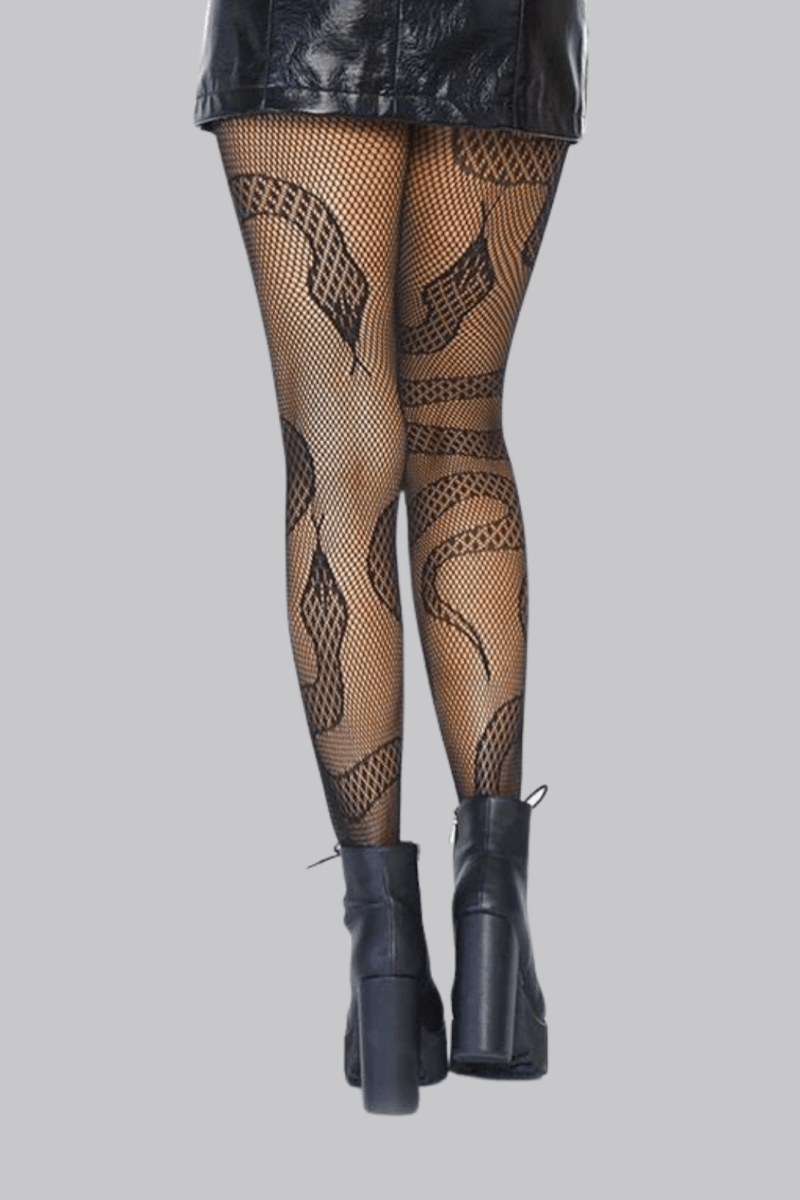 Snake Net Tights - Tights - Leg Avenue