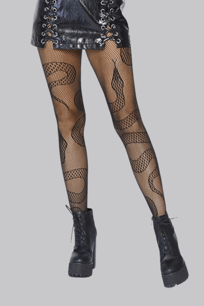 Snake Net Tights - Tights - Leg Avenue