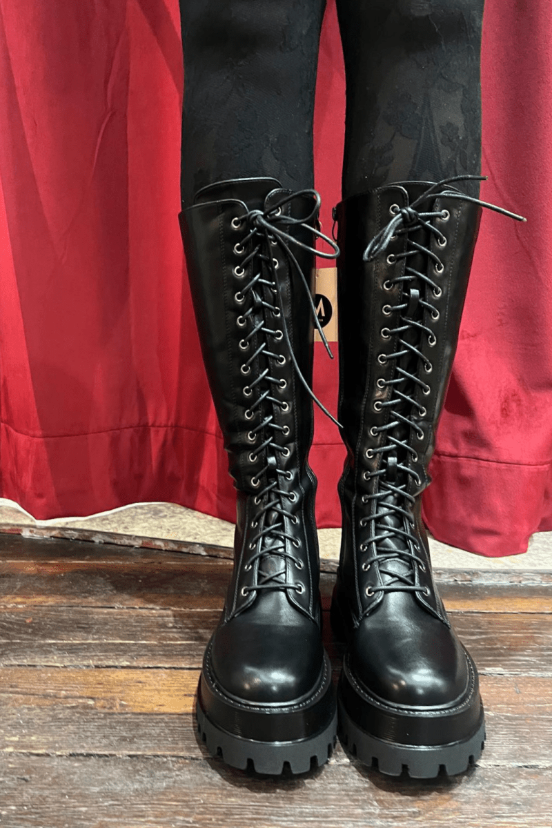 Tall Platform Boots - Shoes - HOB