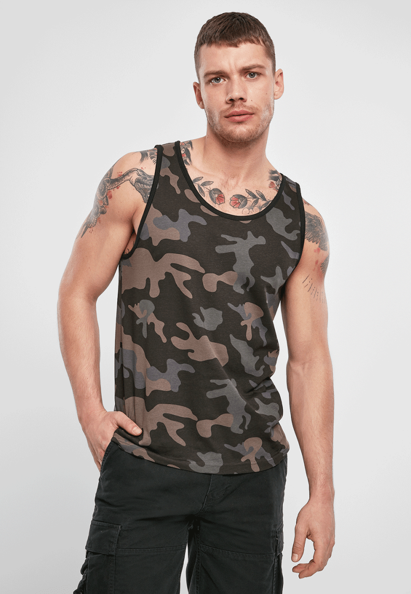 Tank Top – Dark Camo - Tops - Brandit