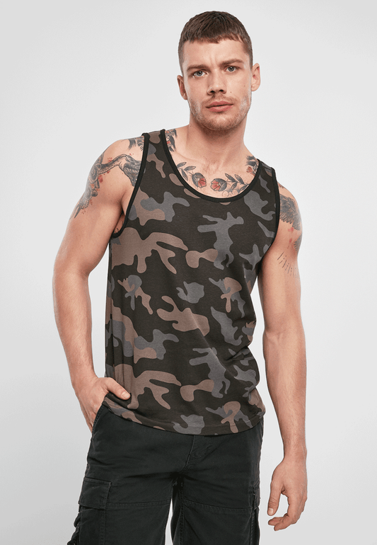 Tank Top – Dark Camo - Tops - Brandit