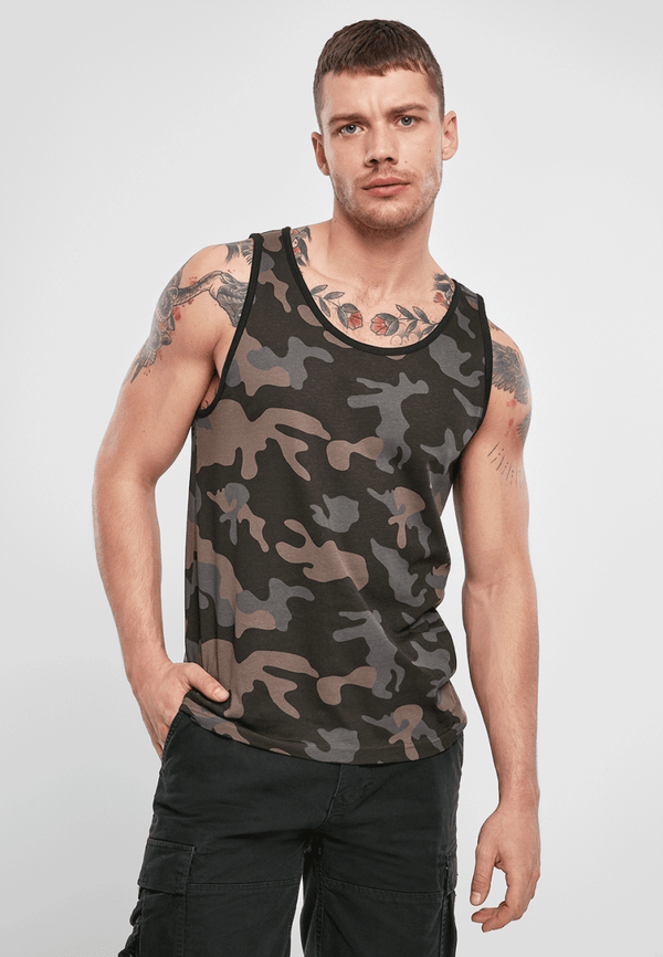 Tank Top – Dark Camo - Tops - Brandit