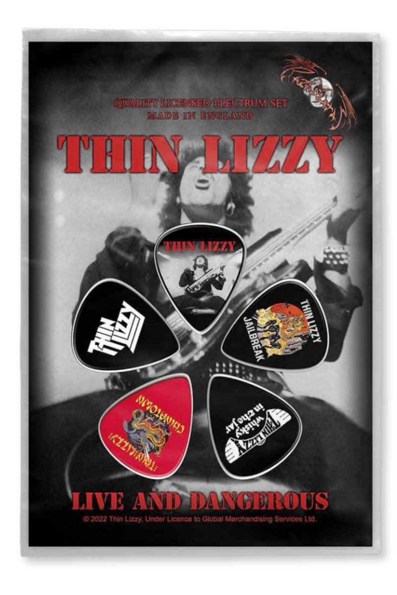 Thin Lizzy Plectrum Pack - Accessories - Official Merchandise