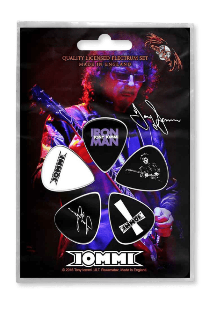 Tony Iommi Plectrum Pack - Accessories - Official Merchandise