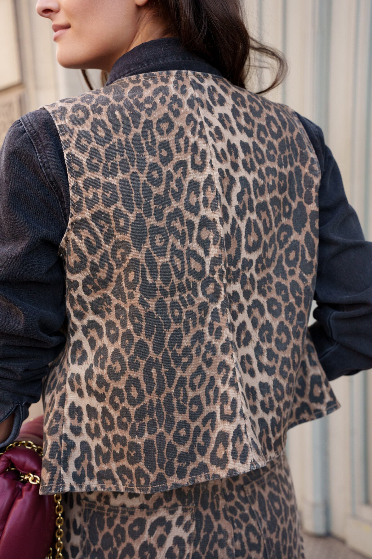 Leopard Waistcoat