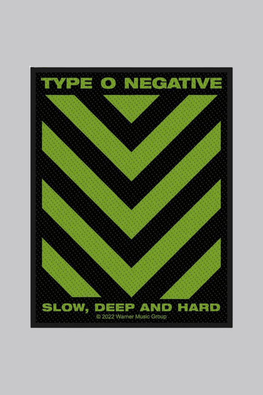 Type O Negative Slow, Deep and Hard Patch - Patches - Official Merchandise