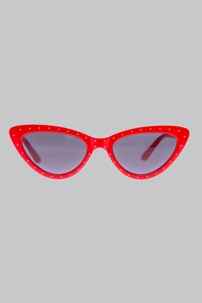 Vegas Sunglasses Red - Sunglasses - AJ Morgan