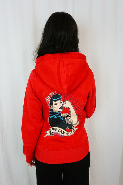 We Can Do It Hoodie - Sweaters - Queen Kerosin
