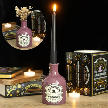 Widowsweb Potion Bottle Vase and Candle Holder - Deco - Something Different Wholesale Europe