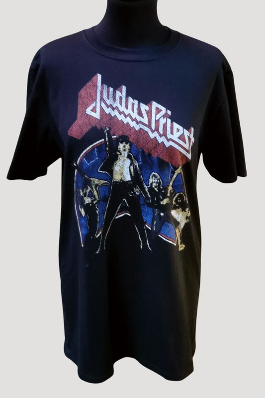 Unisex Officially licensed Judas Priest shirt with Unleashed artwork