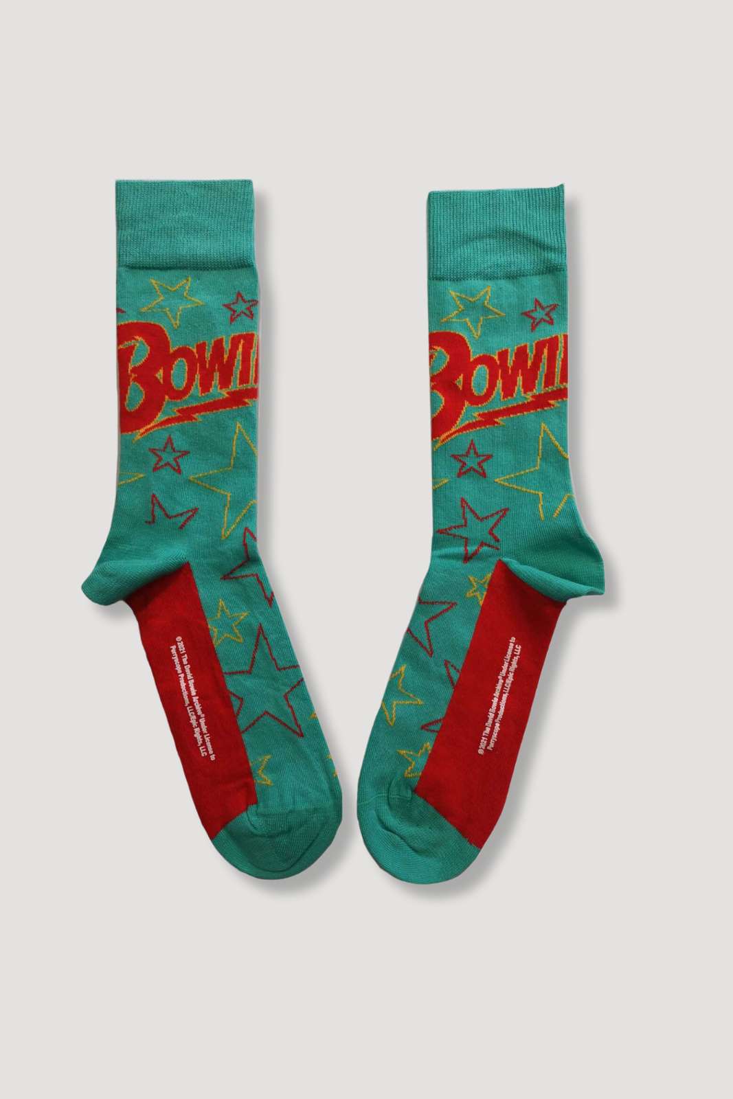 Bowie Socks Green Blue