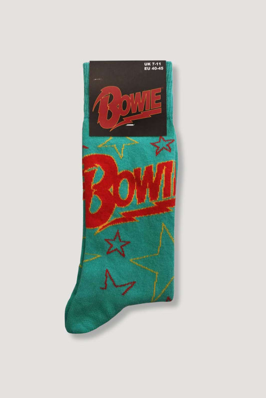 Bowie Socks Green Blue