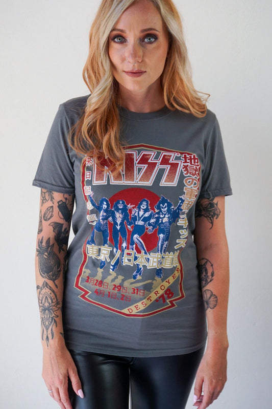 Kiss Destroyer band shirt merchandise