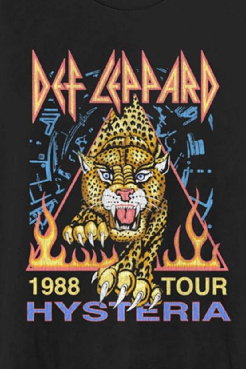 Def Leppard Shirt - Bandshirts - Official Merchandise